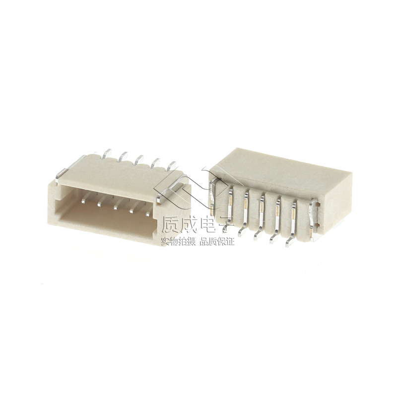 廠家SH1.0間距臥貼針座2P 3P 4P 5P 6P 7P 8P連接器1.0-5A編帶SMD
