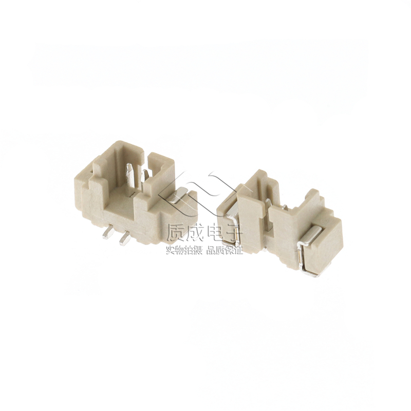 1.25mm-2P/2A立式貼片針座米色耐高溫2-16P門鎖SMD端子條形連接器