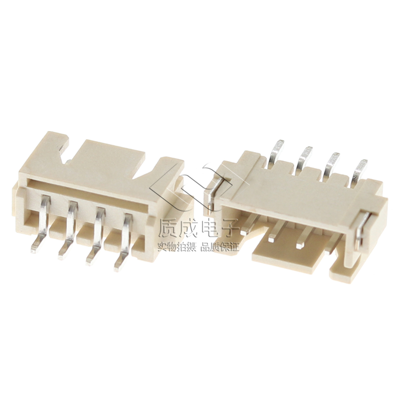 貼片針座連接器2.54間距4PIN臥貼接插件端子 A2501WF-4A臥式貼片